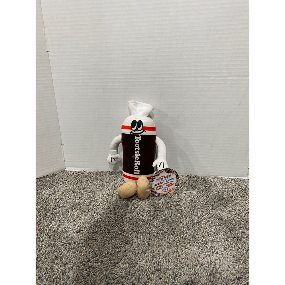 Plush Tootsie Roll Unisex Brown New Collectible Candy Character Toy